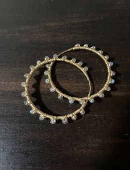 Larger Gold hoops