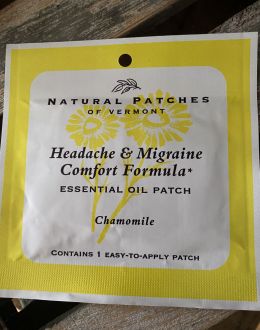 Natural Patches of Vermont - Headache & Migraine Comfort Formula