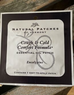 Natural Patches of Vermont - Cough & Cold  Comfort