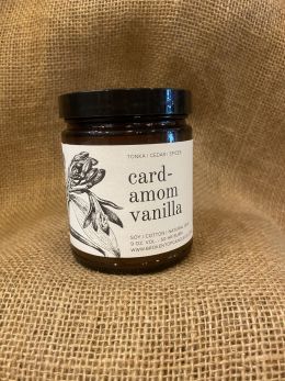 Broken Top Candles - Card-amom Vanilla