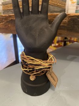 Stretchy Bracelet with embellishments