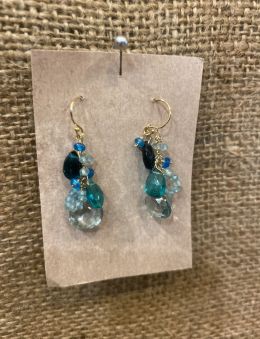 Shades of Blue Dangles