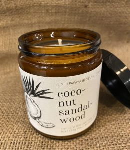 Broken Top Candle-coco-nut sandal-wood