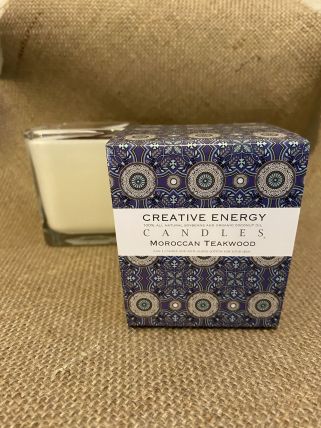 Creative Energy Candles - Moroccan Teakwood