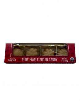 Vermont Organic 4 piece Maple Candy