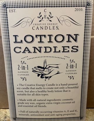 Citrus, Basil & Wild Mint 2 in 1 Soy Lotion Candle