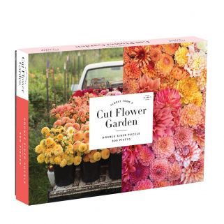 Floret's Farm Cut Flower Garden 2 Sided 500 Piece Puzzle