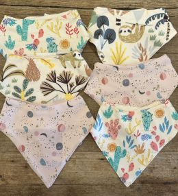 Organic Cotton Bandana Bib