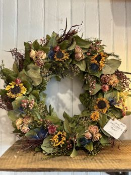 Dried Floral Wreath