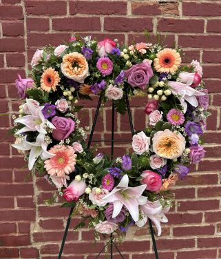 Heart Sympathy Wreath