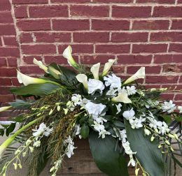 White Calla Spray