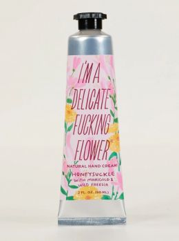 I'M A DELICATE F*** FLOWER NATURAL HAND CREAM - Honeysuckle