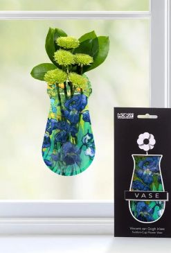 Suction Cup Vase - Irises