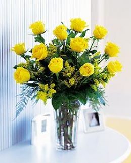 A Dozen Yellow Roses