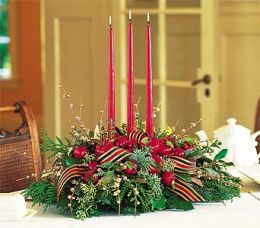 Candle Trio Centerpiece