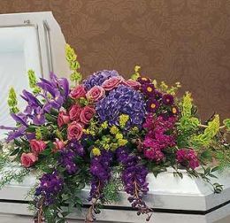 Graceful Tribute Casket Spray