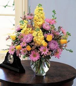 Yellow and Lavender Delight