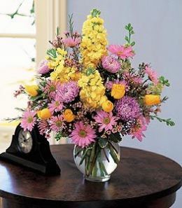 Yellow and Lavender Delight
