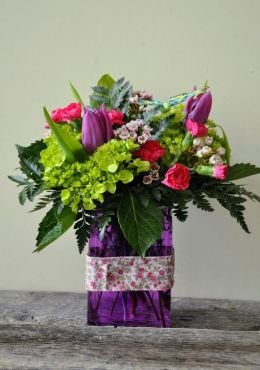 Blooms and butterflies Arrangement