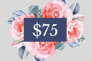$75 Gift Certificate