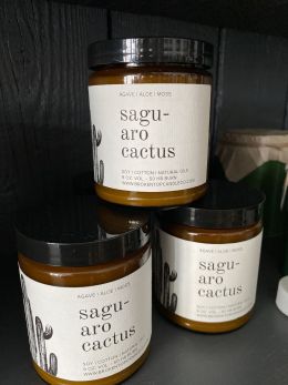 Sagu-aro Cactus Soy Candle
