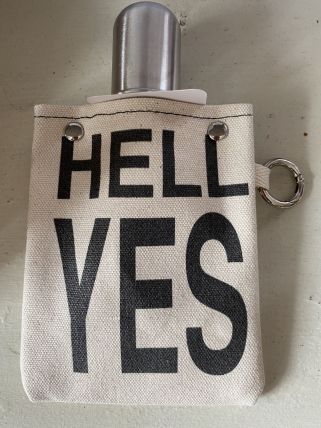 Tote + Able Flask & Shotglass- B